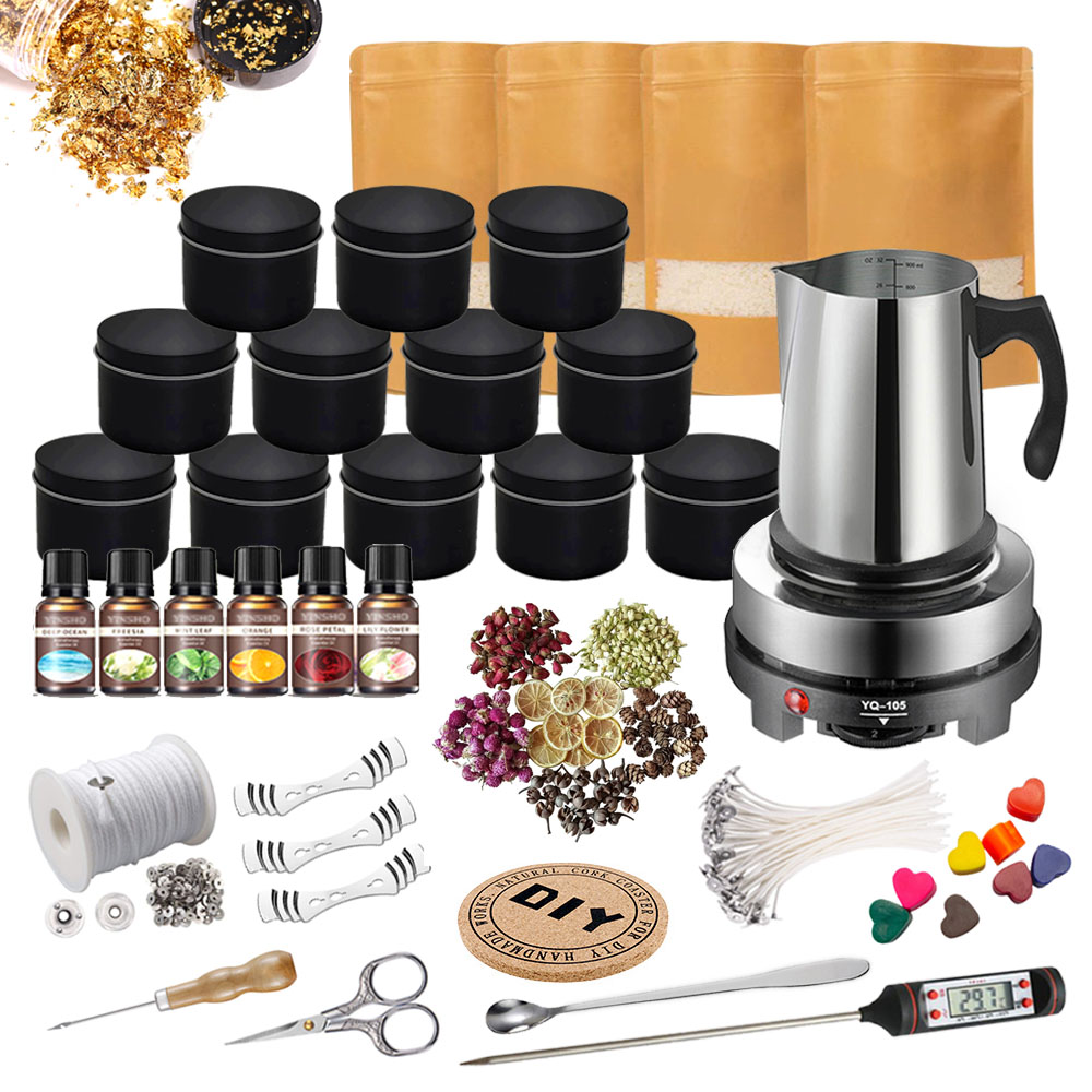 Mum Yapma Seti,Renkli Mum Soya - Candle Making Kit For Beginners incelemesi ve fiyatı