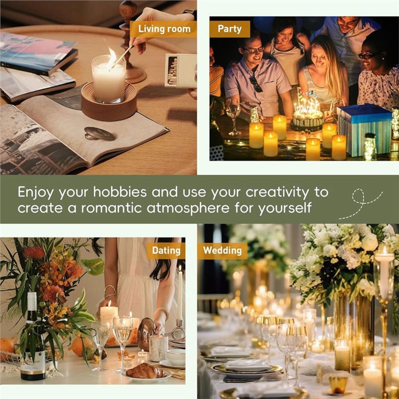 A96K-Mum Yapım Seti, Yeni Başl - Candle Making Kit For Beginners incelemesi ve fiyatı