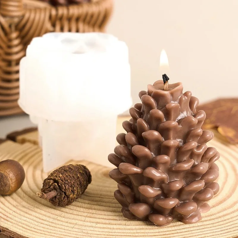 Kendin Yap 3D Çam Kozalağı Sil - Candle Making Books For Beginners incelemesi ve fiyatı