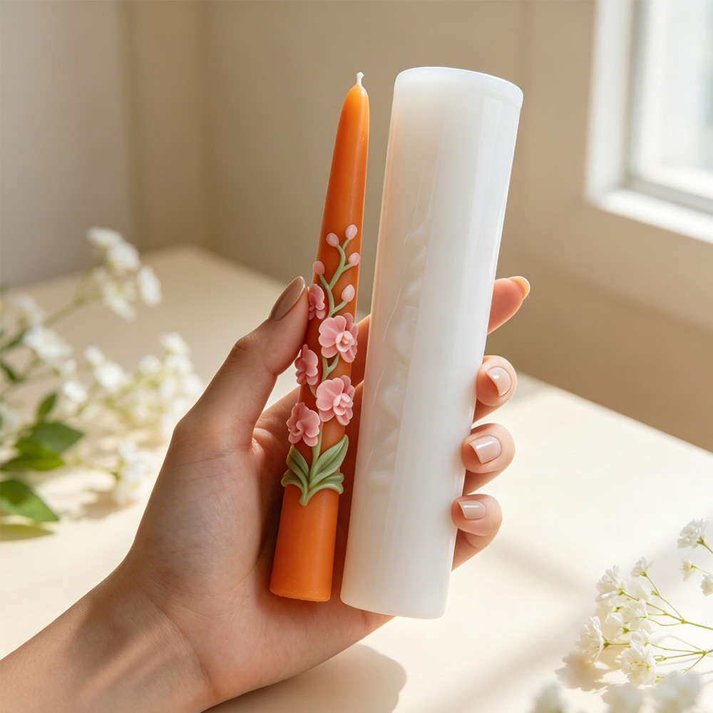 Uzun Saplı Çiçek Şeklinde Mum  - Soy Wax Pillar Blend incelemesi ve fiyatı