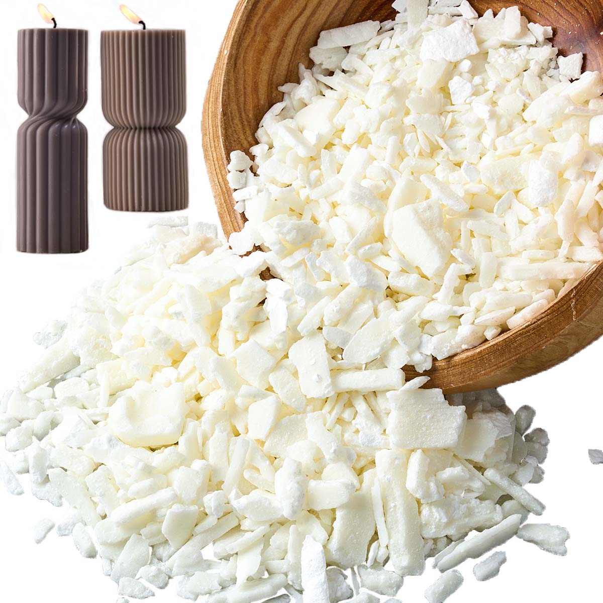 1 Pound Saf Beyaz Soya Balmumu - Candle Making Uk incelemesi ve fiyatı