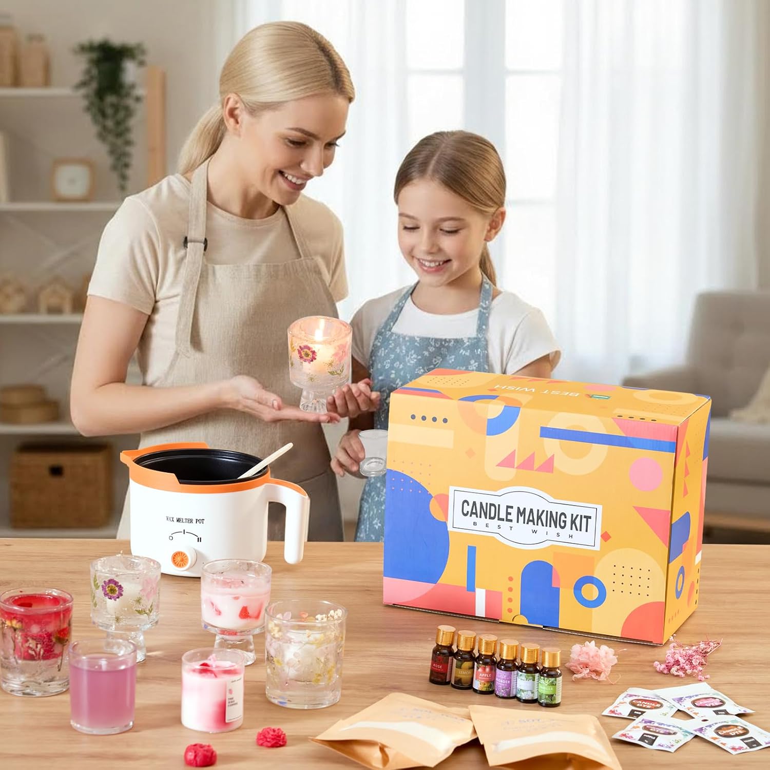 2'si 1 Arada Soya ve Jöle Balm - Candle Making Kit For Beginners incelemesi ve fiyatı