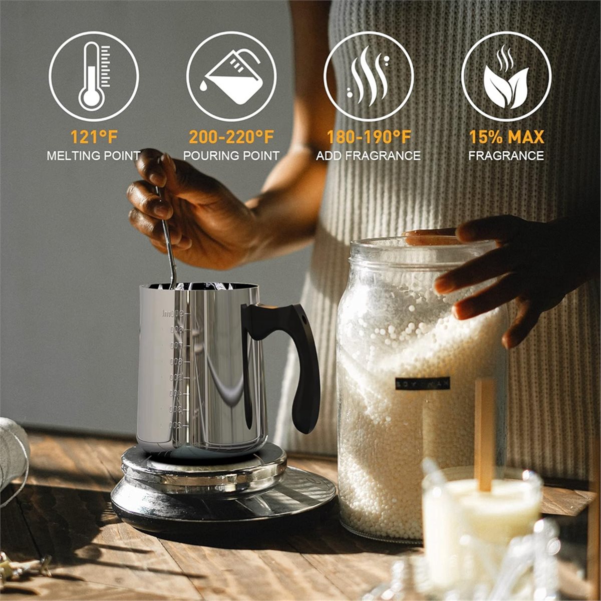 Yeni Başlayanlar İçin Mum Yapı - Candle Making Kit For Beginners incelemesi ve fiyatı