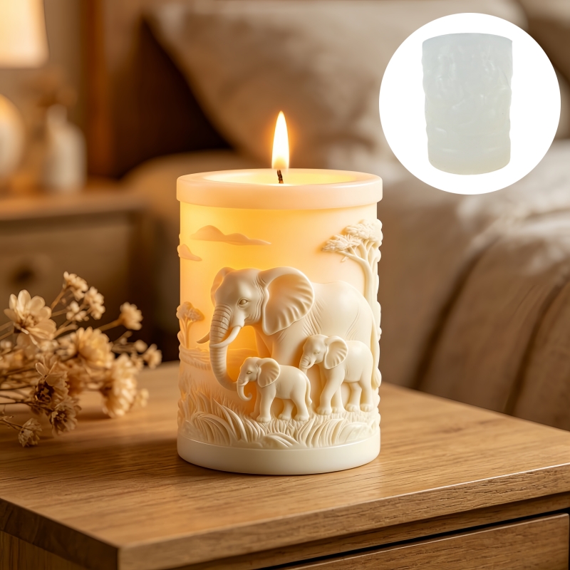 Fil ve Fil Çocuğu Silindirik M - Candle Making Kit For Kids incelemesi ve fiyatı