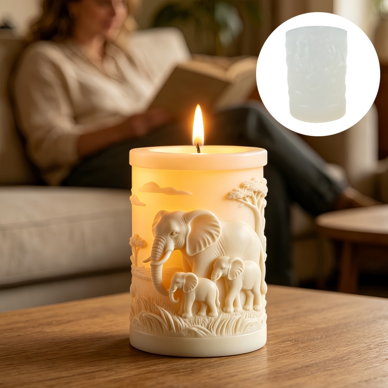 Fil ve Fil Çocuğu Silindirik M - Candle Making Kit For Kids incelemesi ve fiyatı