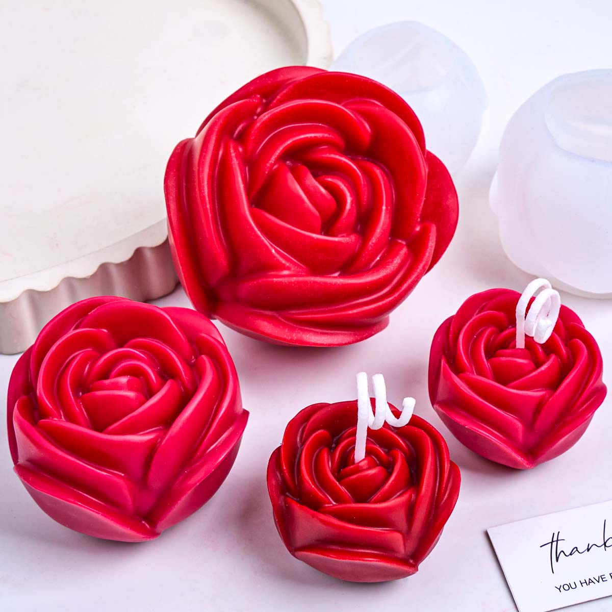 3D Çiçek Şekli Silikon Mum Kal - Candle Making Books For Beginners incelemesi ve fiyatı