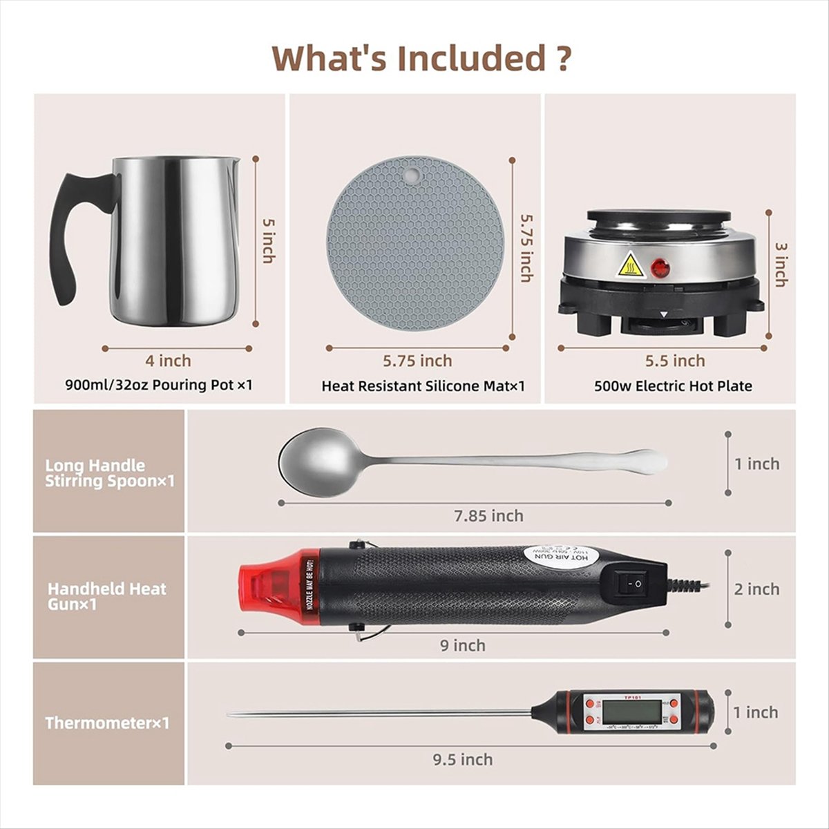 Mum Yapma Seti, Yeni Başlayanl - Candle Making Kit For Beginners incelemesi ve fiyatı